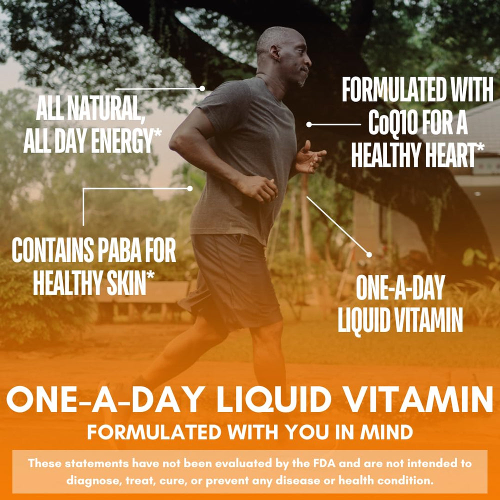 Tropical Oasis Mega Plus liquid pour demonstrates easy daily intake.