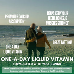 Tropical Oasis orange-flavor liquid supplement bottle invites easy daily use.