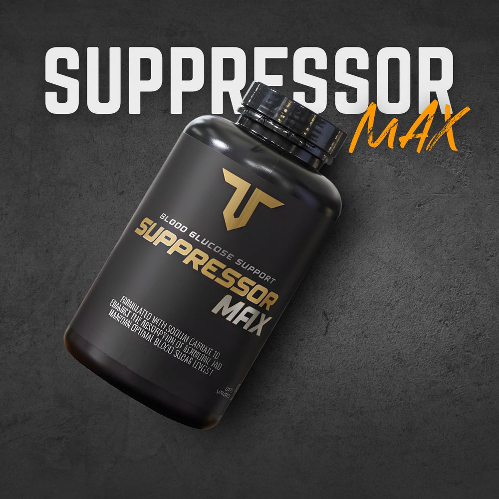 Clear ingredients list on Troponin Nutrition Suppressor Max GDA.