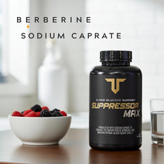 Troponin Nutrition Suppressor Max GDA packaging overview for easy shopping.