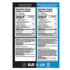 TRUBAR Cocoa Protein Bar packaging close-up highlighting vegan ingredients