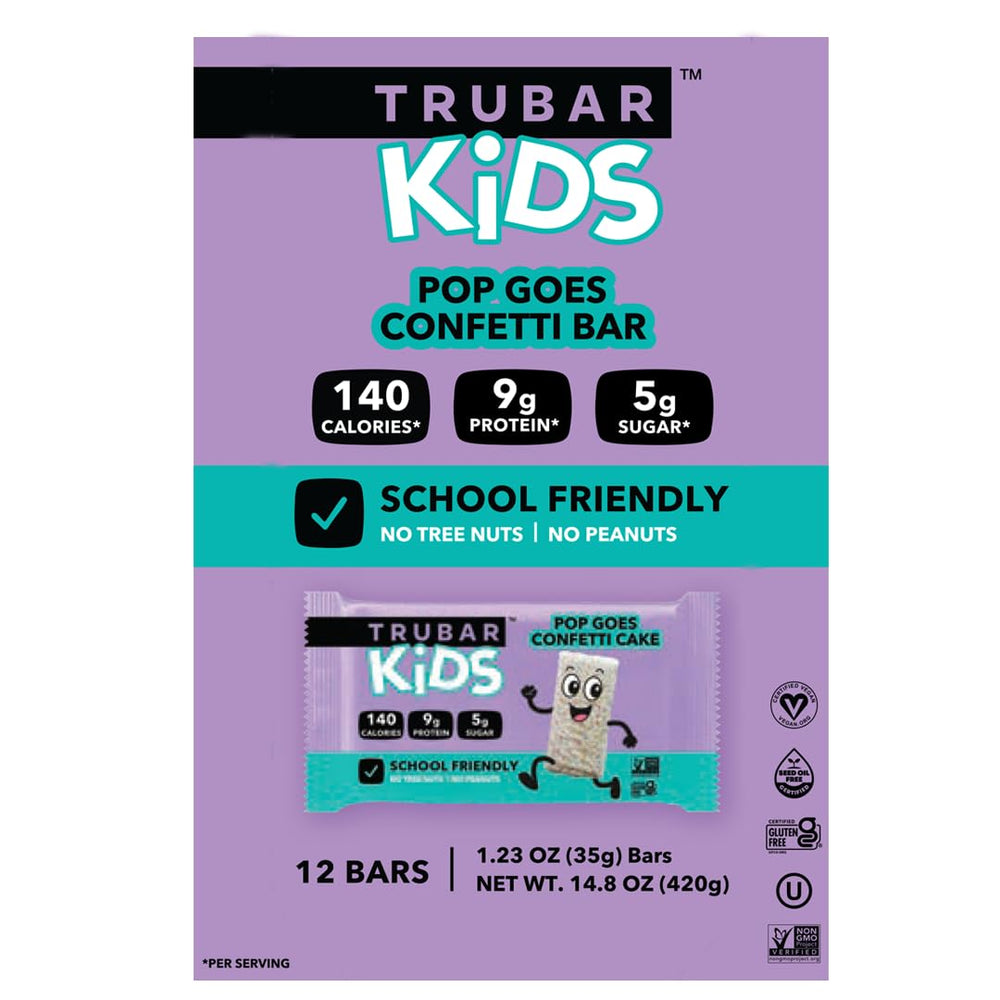 TRUBAR simple ingredients like oats and sunflower seeds