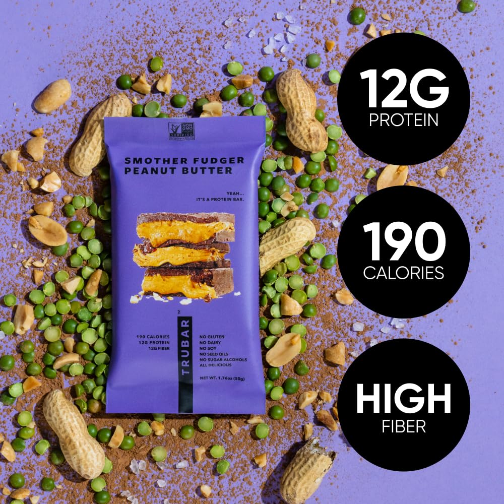 TRUBAR bars are gluten-free, dairy-free, soy-free options