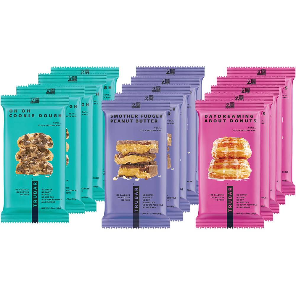 TRUBAR Oh Oh Cookie Dough bar on-the-go indulgence