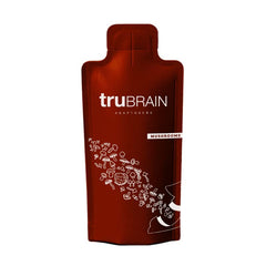 TruBrain Drink bottle showcases the nootropic formula for focus.