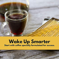 TruBrain nootropic coffee enhancer ingredient blend emphasizes stress-ready calm focus.