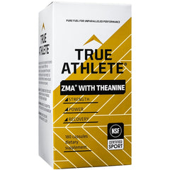 True Athlete ZMA L-Theanine capsules ingredients list for transparency.