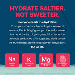 True Grace ElectroMag Cordyceps image emphasizes endurance-supporting ingredients for oxygen use.
