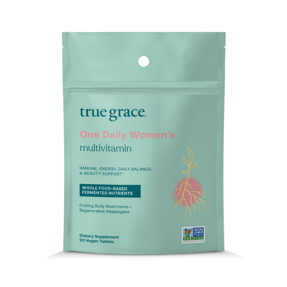 True Grace One Daily bottle with packaging for daily wellness.
