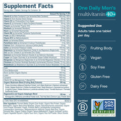 True Grace One Daily Women's Multivitamin 40+ bottle designed for balanced energy.