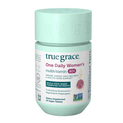 True Grace One Daily women's multivitamin bottle front for daily wellness