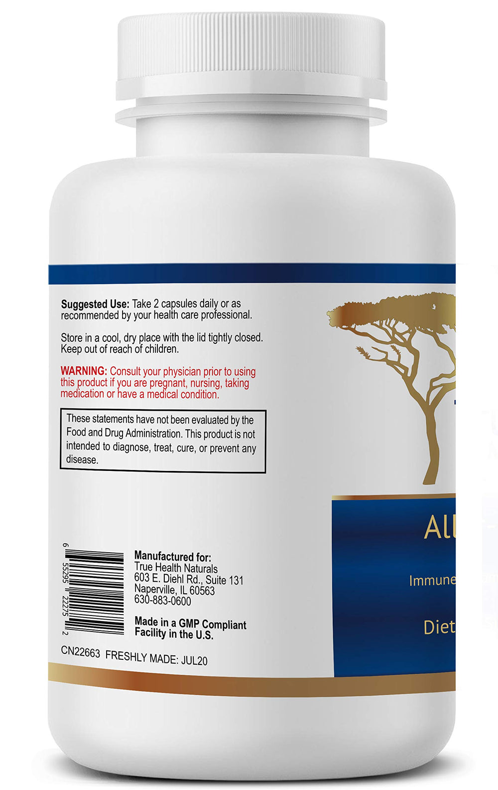 True Healing Naturals Aller-Mast capsules promise potential support for MCA responses