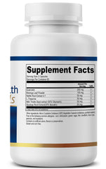 True Healing Naturals Aller-Mast label closeup highlighting the unique nutrient blend for MCA support