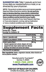 True Health Advanced Colon Care II packaging box emphasizing natural digestion support