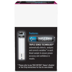 TRUE METRIX NFRS test strips foil wrap for reliable sealing and freshness.