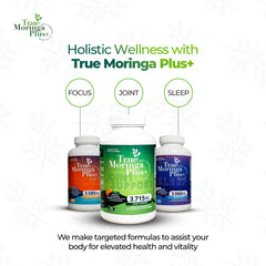 True Moringa Plus+ daily routine supplement promotes overall wellness