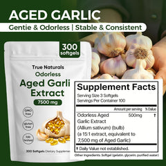 TRUE NATURALS 300-count bottle packaging highlight Non-GMO formula.