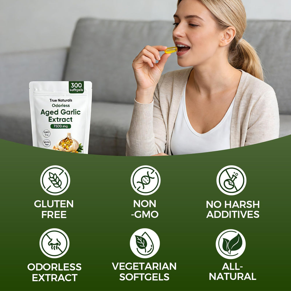 TRUE NATURALS packaging on shelf supports convenient daily use.