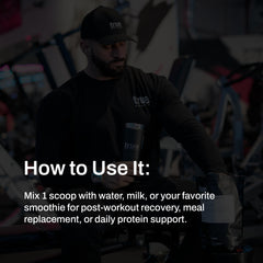 Unsweetened beef protein powder close-up showing natural flavor base