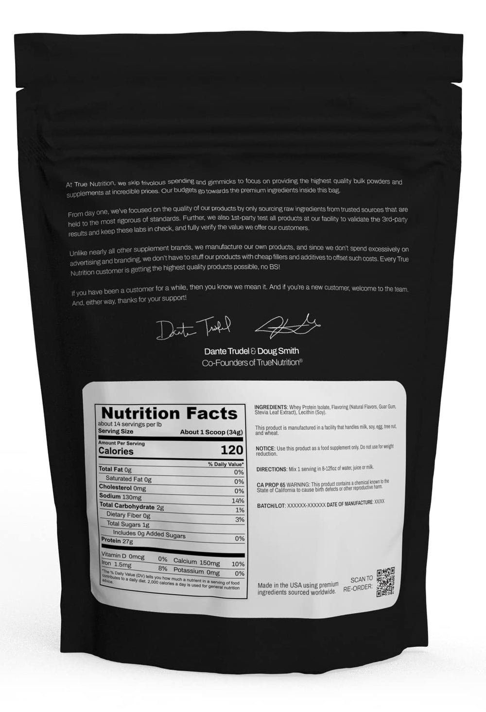 True Nutrition vanilla whey protein isolate shaker for fast post-workout mixes