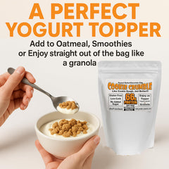 TRUE PATH high protein cookie yogurt mix idea for extra protein boost