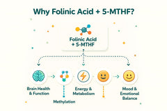 True Reflectionz Folinic Acid Drops dropper for flexible, precise dosing.