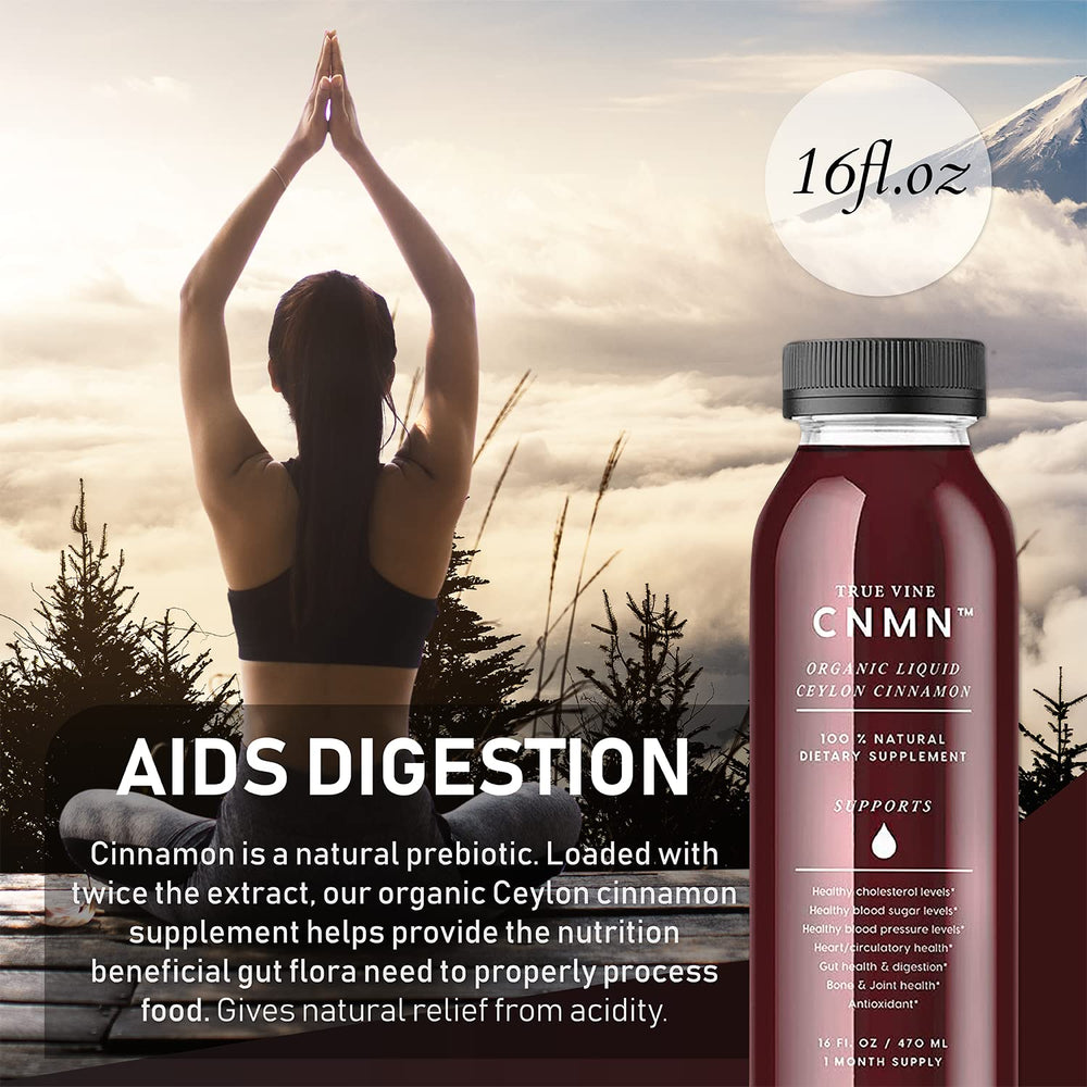 True Vine antioxidant rich cinnamon helps protect cells during daily life.