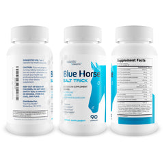 True You Health Blue Horse Salt Trick capsules ready for easy daily circulation support.