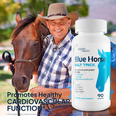 True You Health Blue Horse Salt Trick complete package for men seeking circulation support.