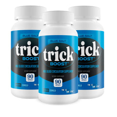 True You Health Blue Salt Trick Boost bottle for daily circulation support.