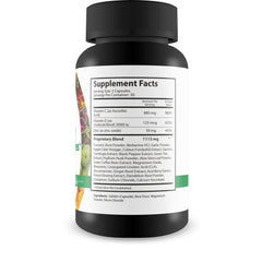 True You Health Pro Flat Belly Shake Capsules closeup highlights easy daily bloating support.