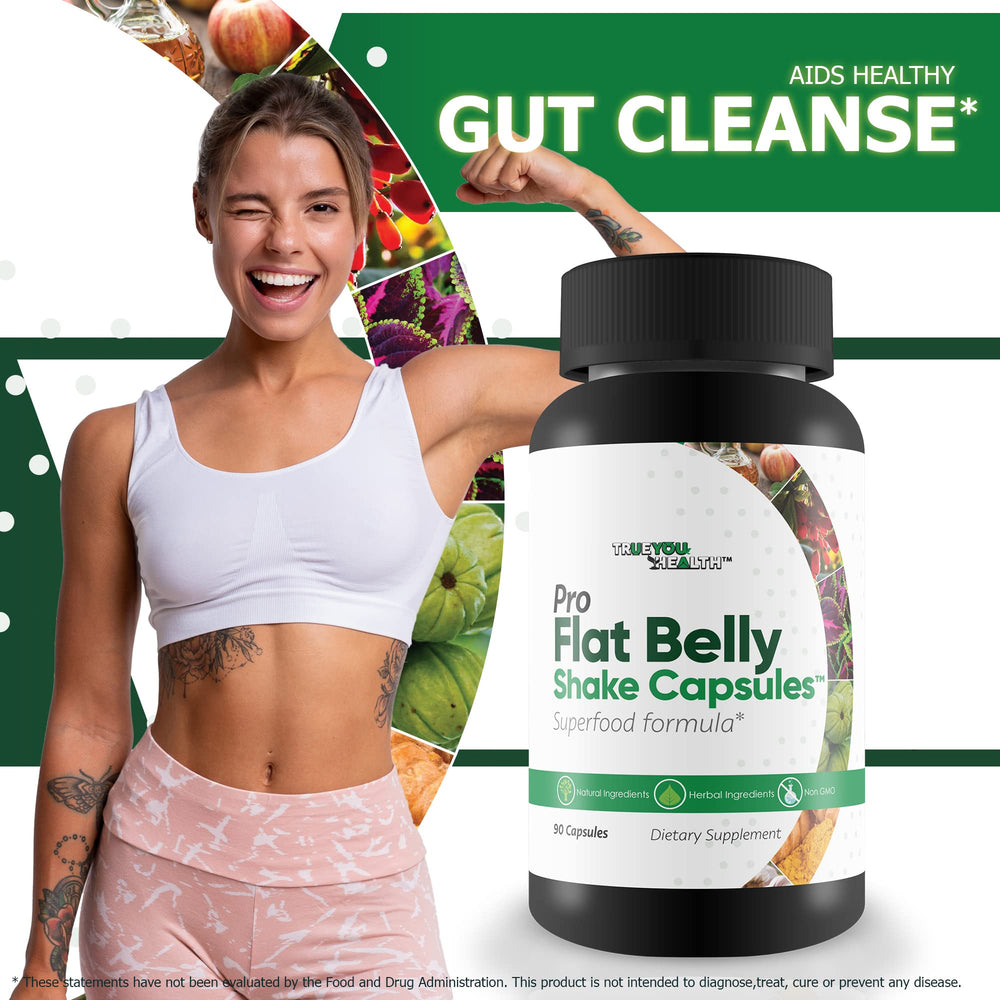 True You Health Pro Flat Belly Shake Capsules integrated into daily routine for digestive balance.