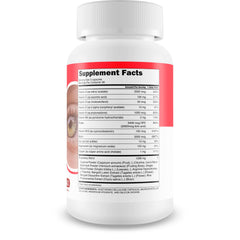 True You Health Red Root Hack Vision label close-up highlighting lutein and zeaxanthin