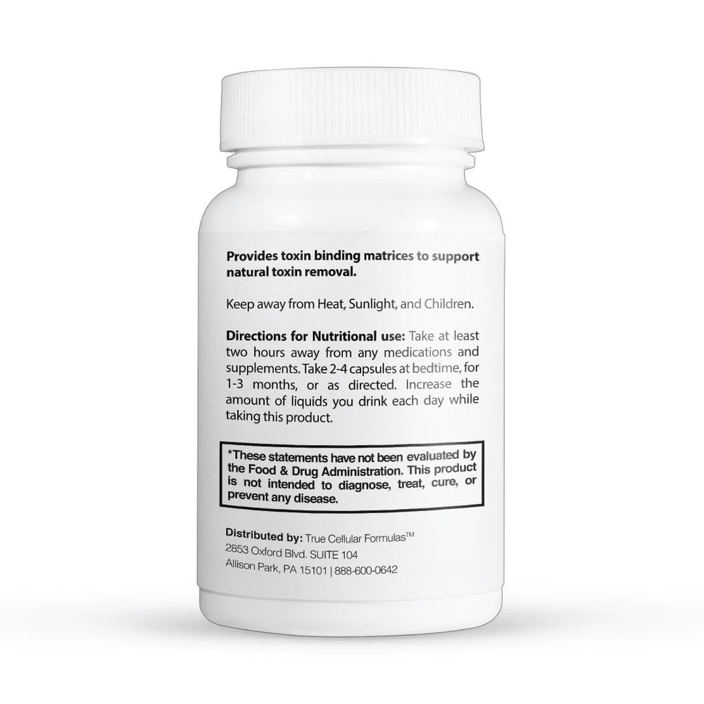 TrueCarbonCleanse daily-use shows a person taking capsules for routine wellness.