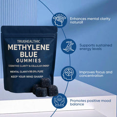 TRUEHEALTHIC Methylene Blue Gummies in hand for daily use