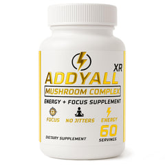 True Wood AddyAll XR bottle on a desk for focused work sessions.