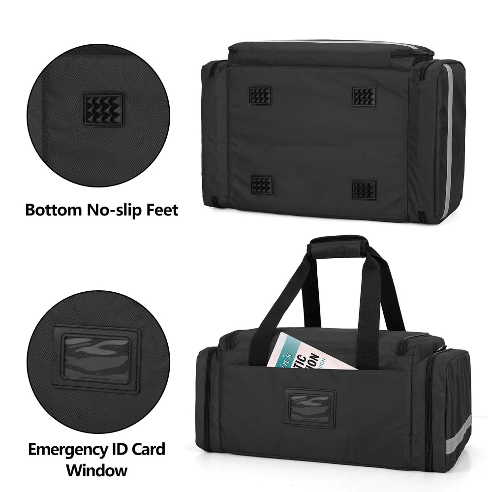 Trunab first responder bag top pockets keep essentials visible and reachable.