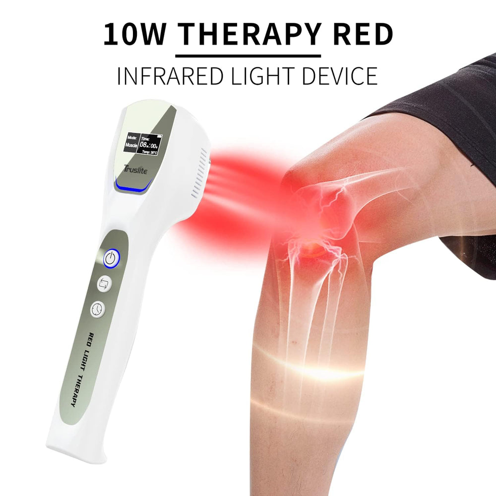 Truslite internal cooling fan maintains stable light output during treatment.