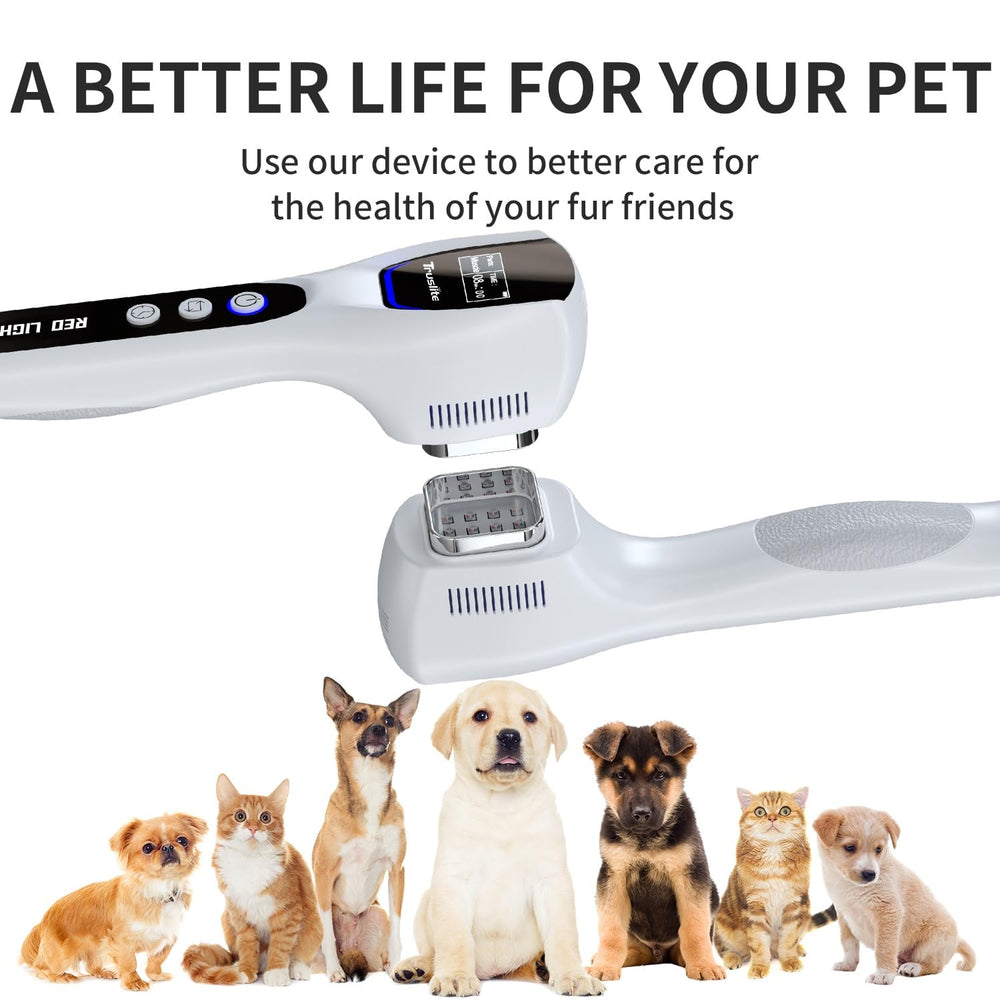 Handheld design enables easy use during home pet care
