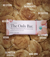 Truvani organic plant-based snack ingredients highlight clean nutrition for mindful eating.