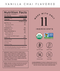 Truvani Vanilla Chai pea protein scoop for quick shakes