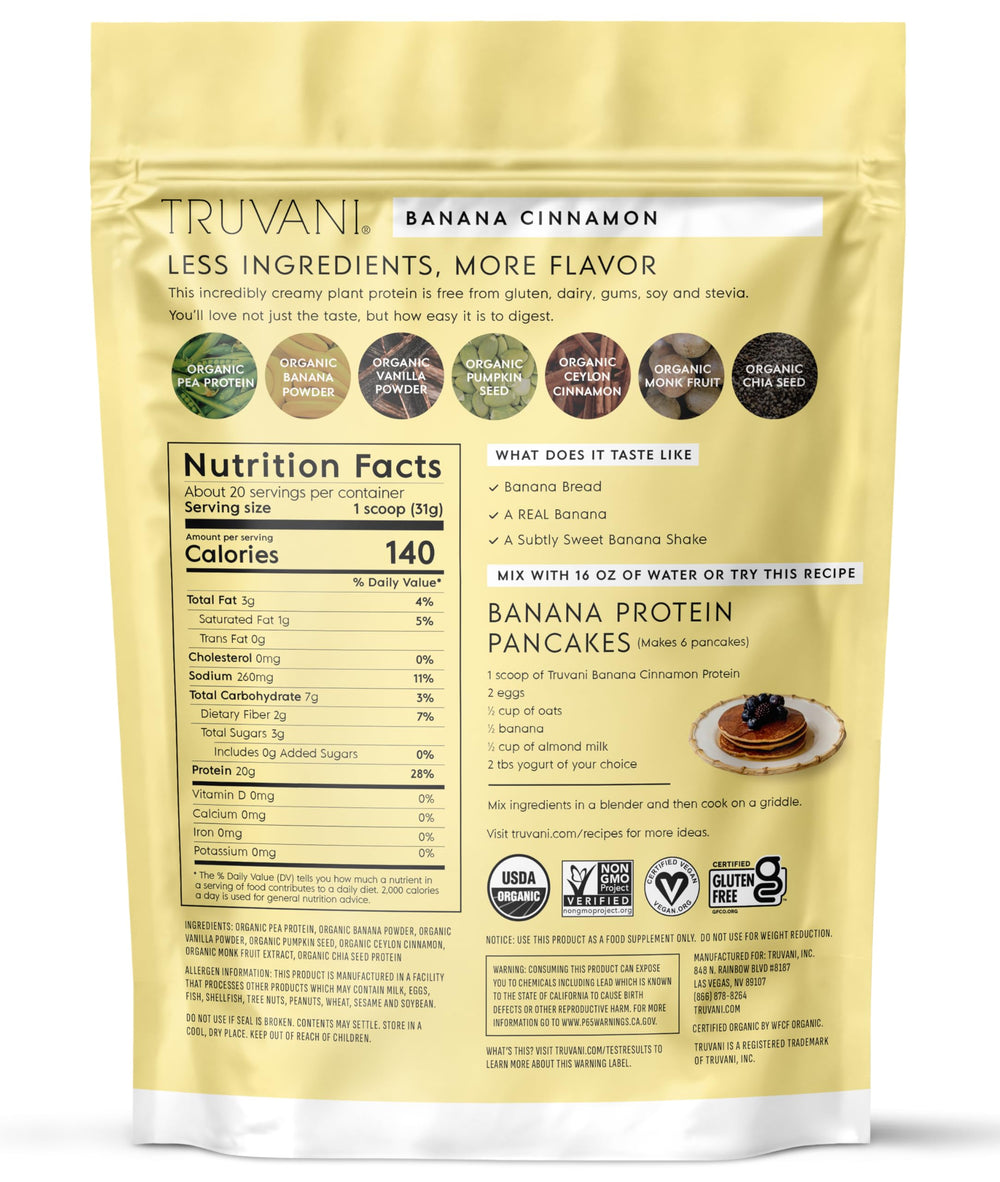 Truvani smoothie idea image hints versatile use for breakfast.