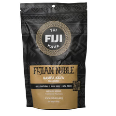 TUI KAVA bottle front view promotes uplifting mood and focus.