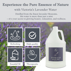 Tumalo Lavender Hydrosol pour for easy facial toning and aromatherapy