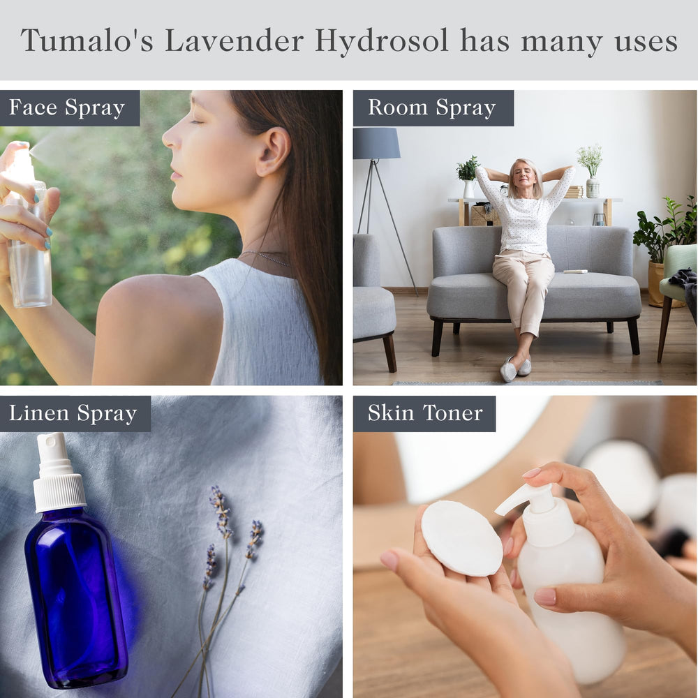 Tumalo Lavender Hydrosol spray-on-face ready for quick skincare routine