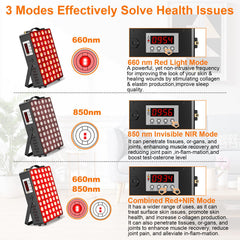 Tuohun 850nm near-infrared emission penetrates deeper tissues for comfort.