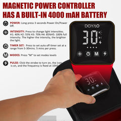 TUOYR magnetic controller close-up emphasizes wireless operation for easy control.