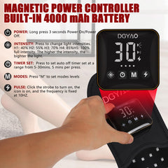 TUOYR wearable red-light foot device fits any foot shape for targeted care.