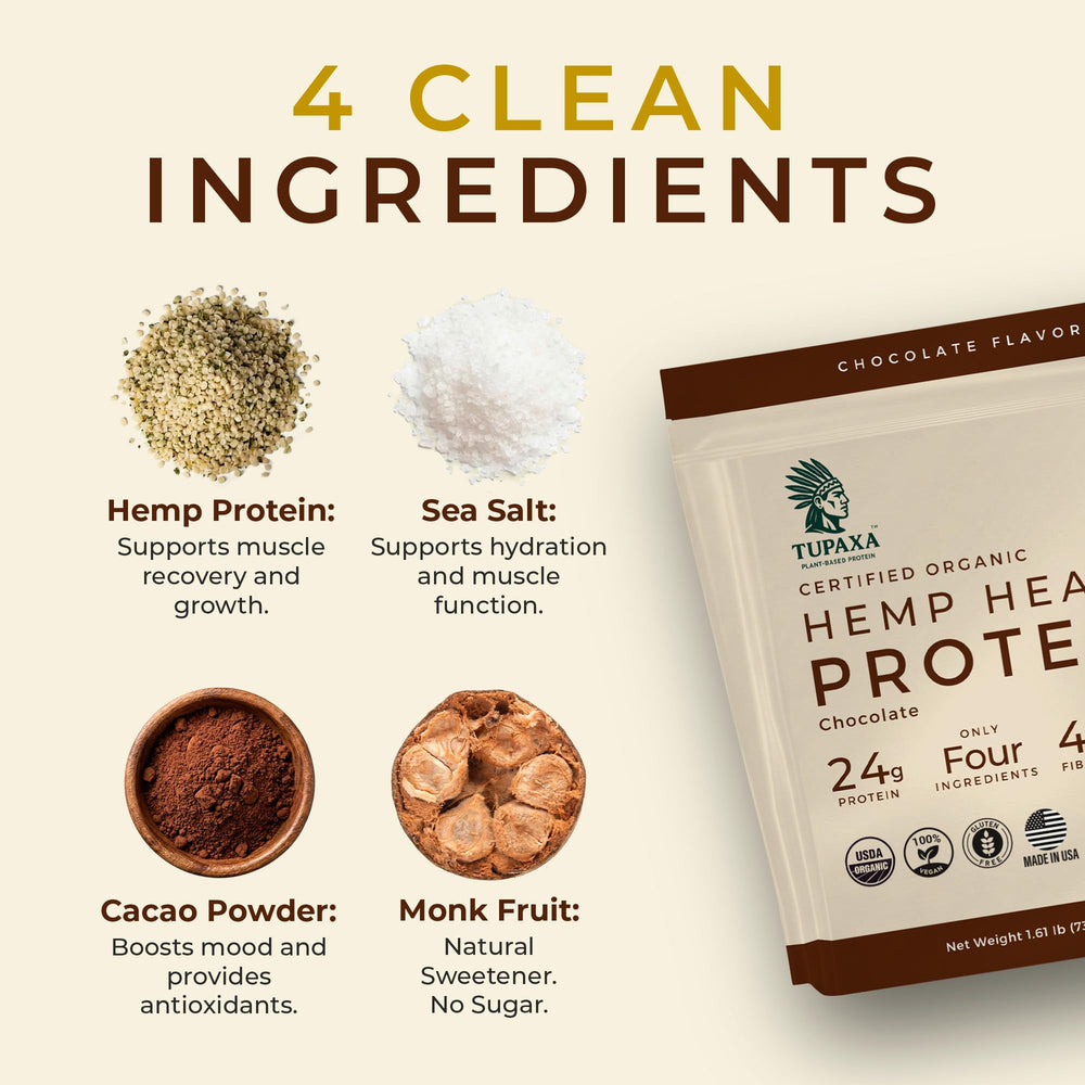 TUPAXA organic hemp seed close-up showcasing natural minerals