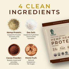 TUPAXA organic hemp seed close-up showcasing natural minerals